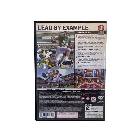 PS2 Sports Game Lot of 7 - Madden NFL 04 05 06 08 NCAA 08 ESPN 2K5 Tiger Woods - Picture 10 of 14